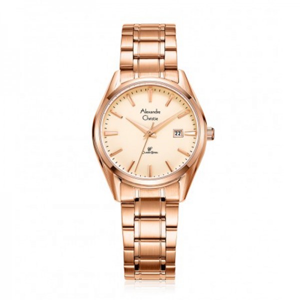 Alexandre Christie AC 8681 Rosegold Full Lady LDBRGLN